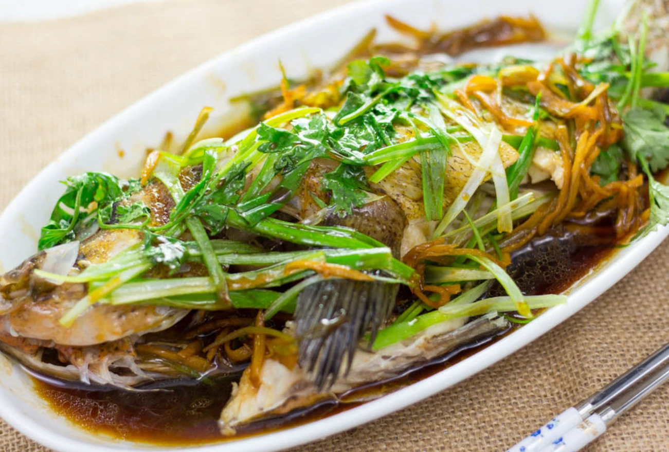 ilustrasi masakan ikan