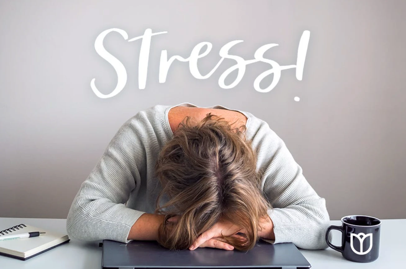 ilustrasi stress