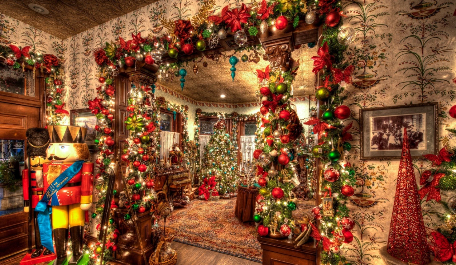 ilustrasi ornamen natal