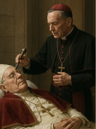 proses pengumuman wafatnya paus roma